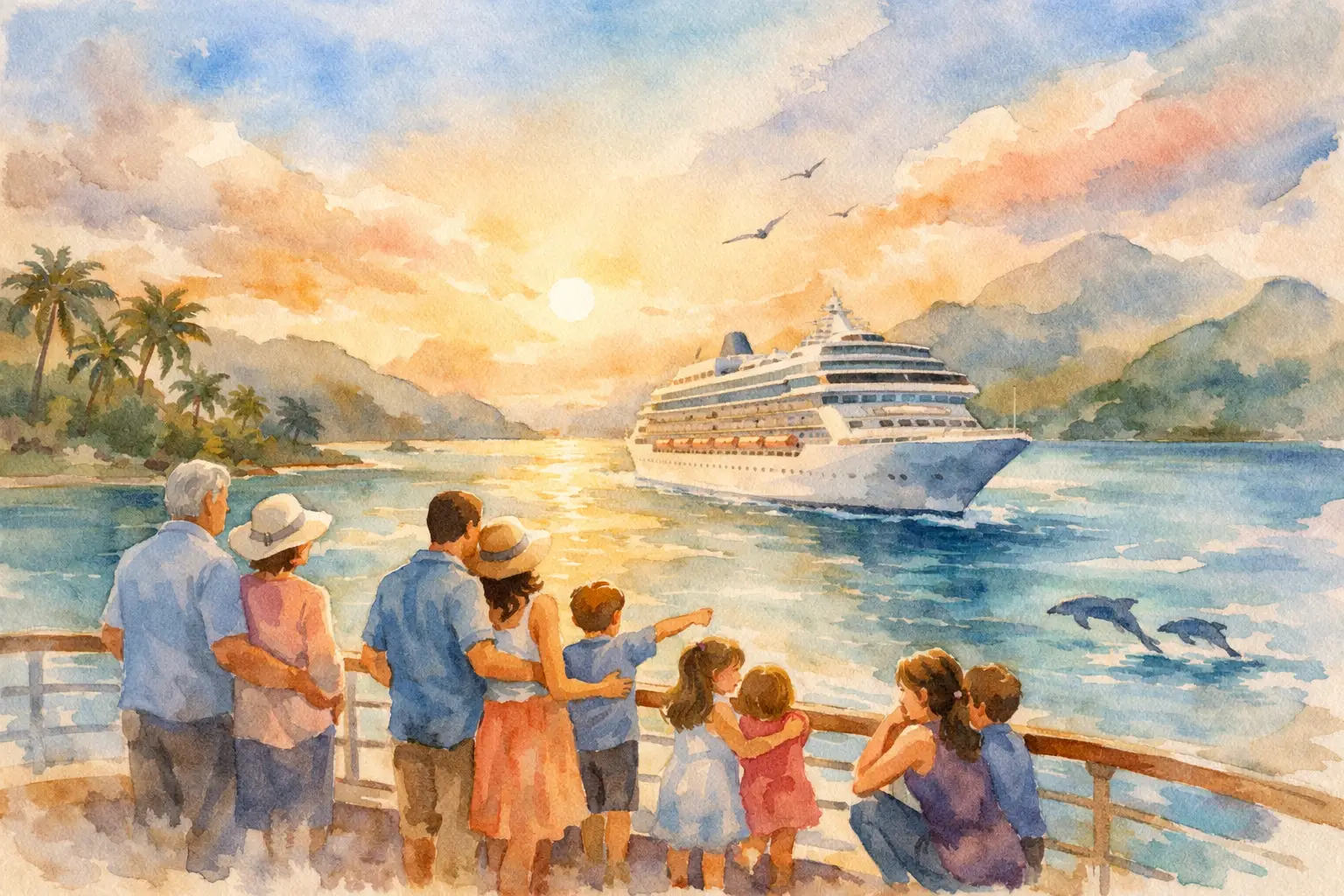 Best Cruises for Multigenerational Families