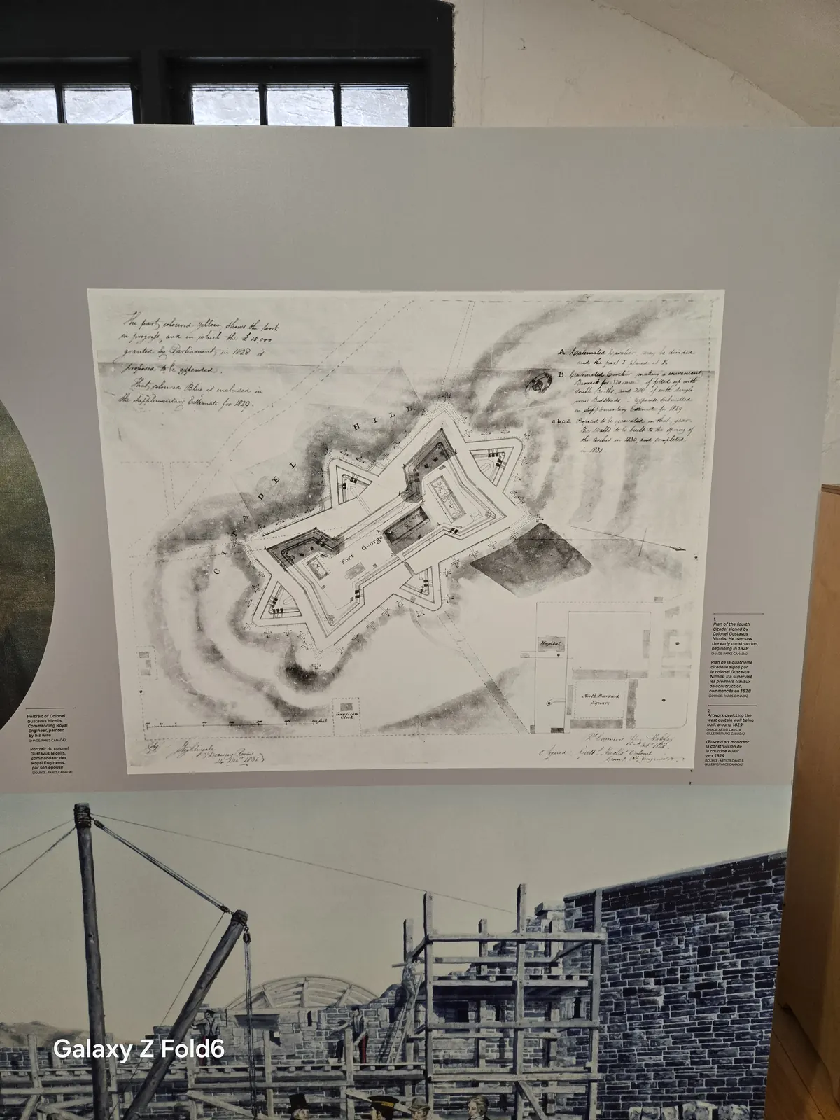 the cruise hq historic drawing of the star shaped fort plan at halifax citadel